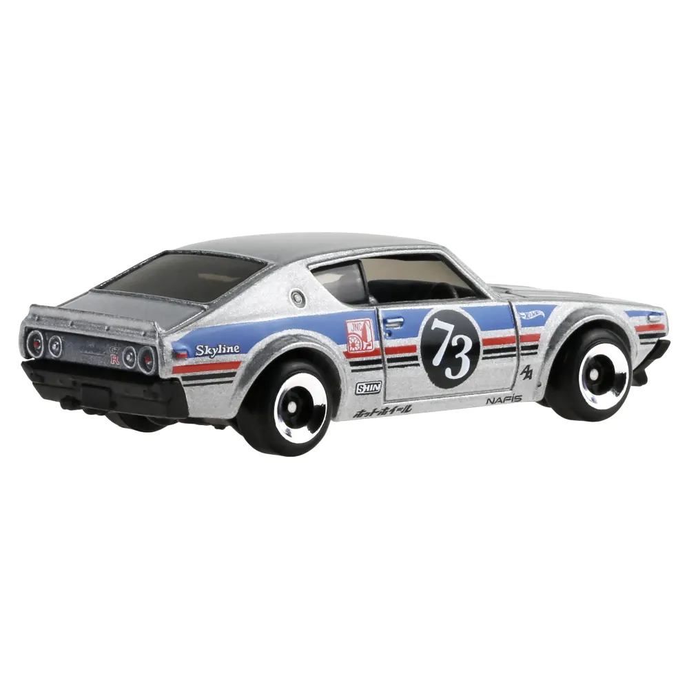NISSAN SKYLINE 2000 GT-R — JJL68 — Metalflake Silver — imagem 3
