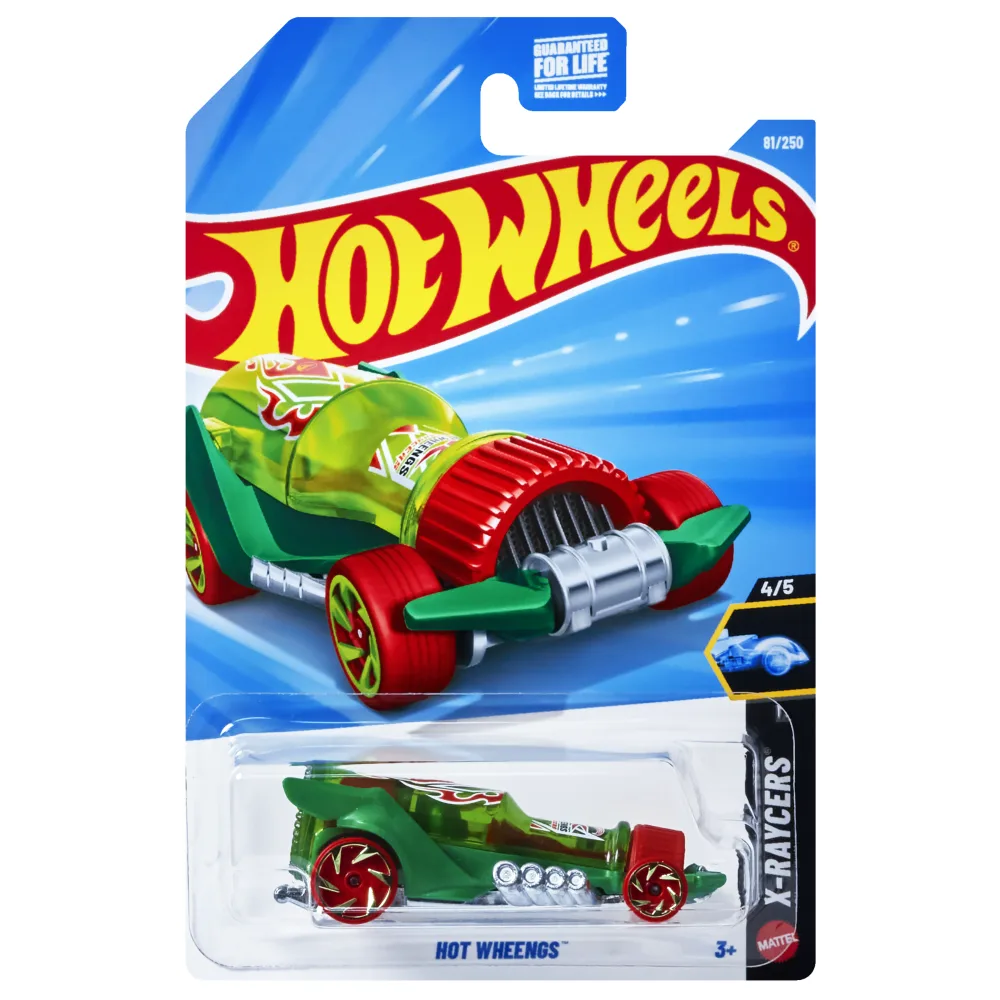 HOT WHEENGS — JJM03 — Metalflake Green — imagem 2