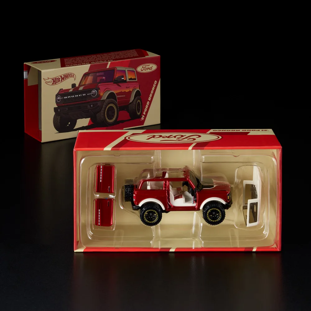 '21 Ford Bronco — JJY74 — Spectraflame Bright Red — imagem 2