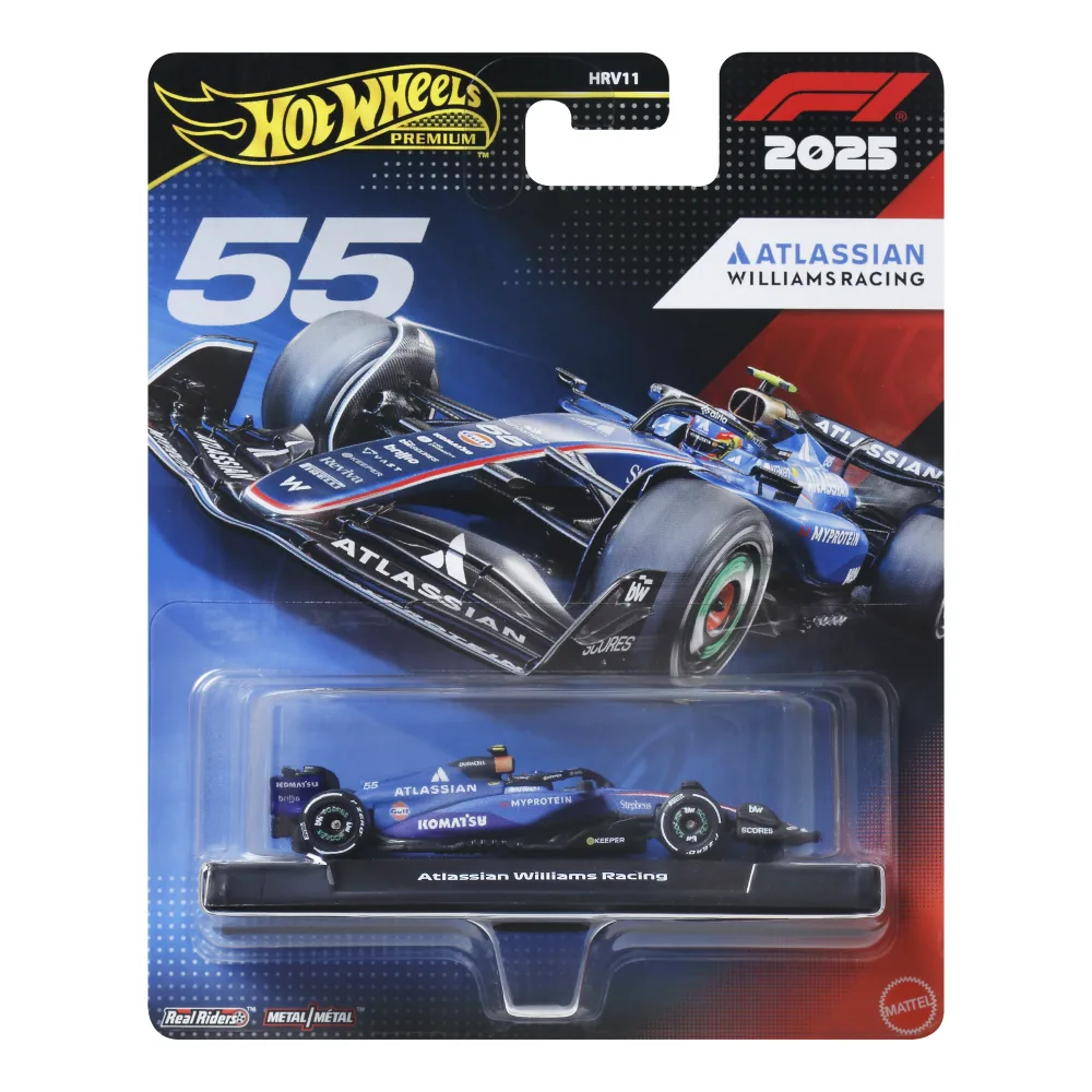 Atlassian Williams Racing (#55) — JKD85 — Matte Blue — imagem 2