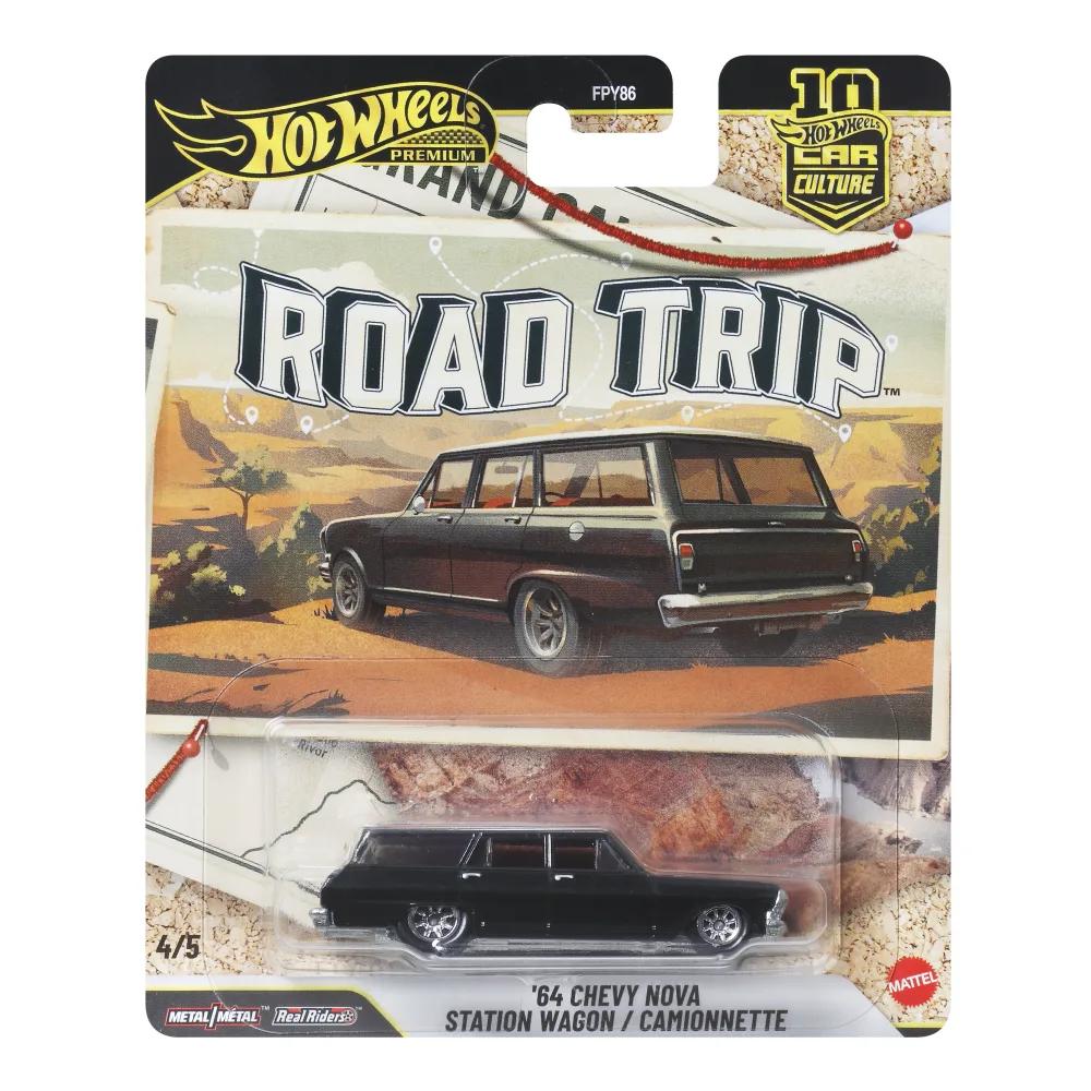 '64 Chevy Nova Station Wagon — JKF39 — Black — imagem 2