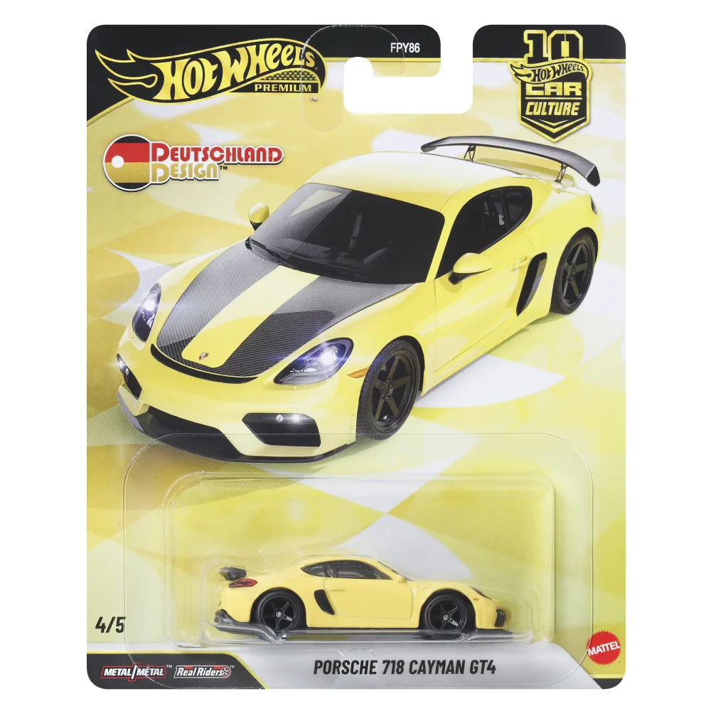 Porsche 718 Cayman GT4 — JKF42 — Racing Yellow — imagem 2