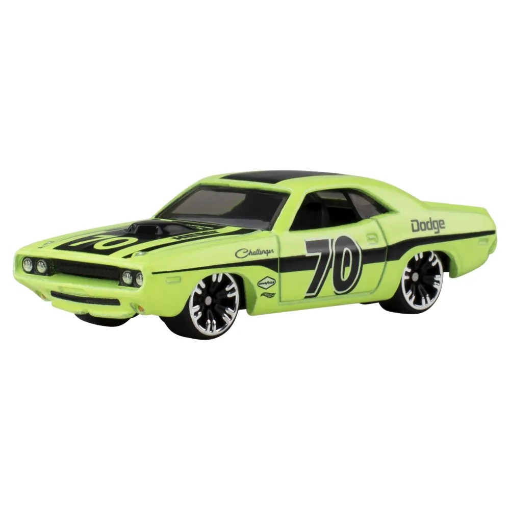 70 Dodge Hemi Challenger — JKX97 — Neon Light Yellow