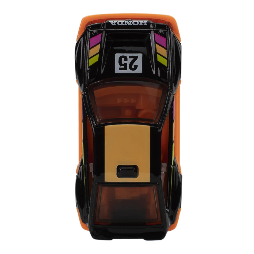 85 Honda CR-X — JKX99 — Gloss Black & Orange — imagem 6