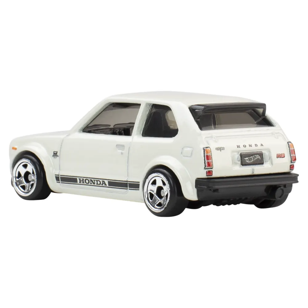 '73 Honda Civic Custom — JKY23 — White — imagem 3