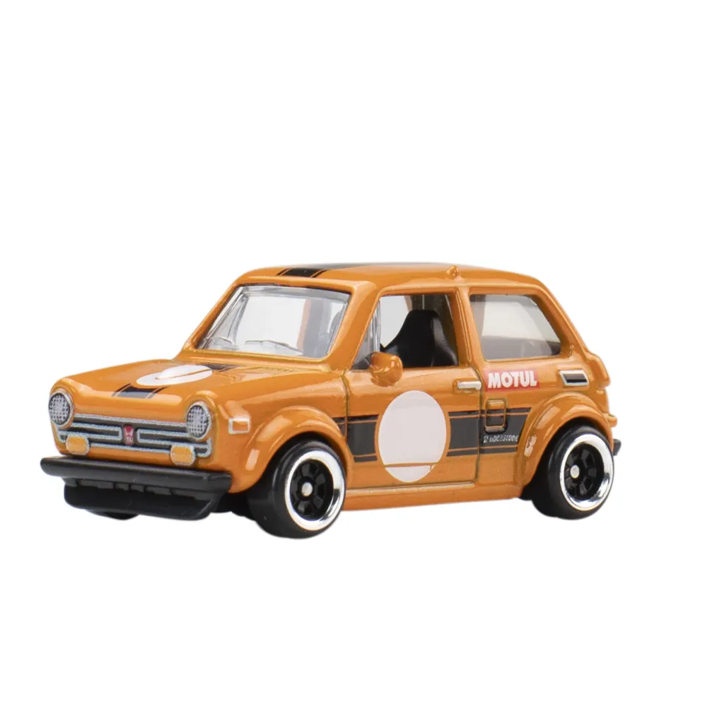 Custom '70 Honda N600 — JKY27 — Metalflake Orange