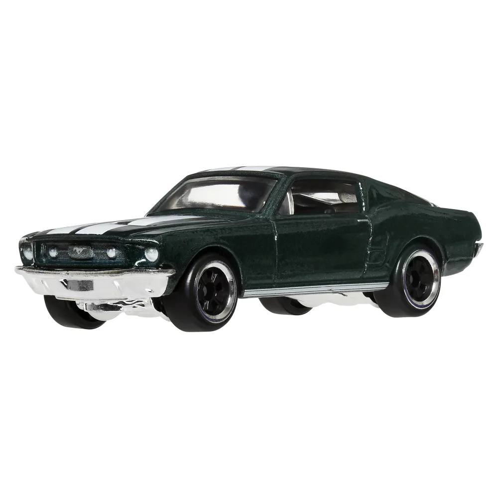 1967 Custom Mustang — JNK49 — Metalflake Dark Green
