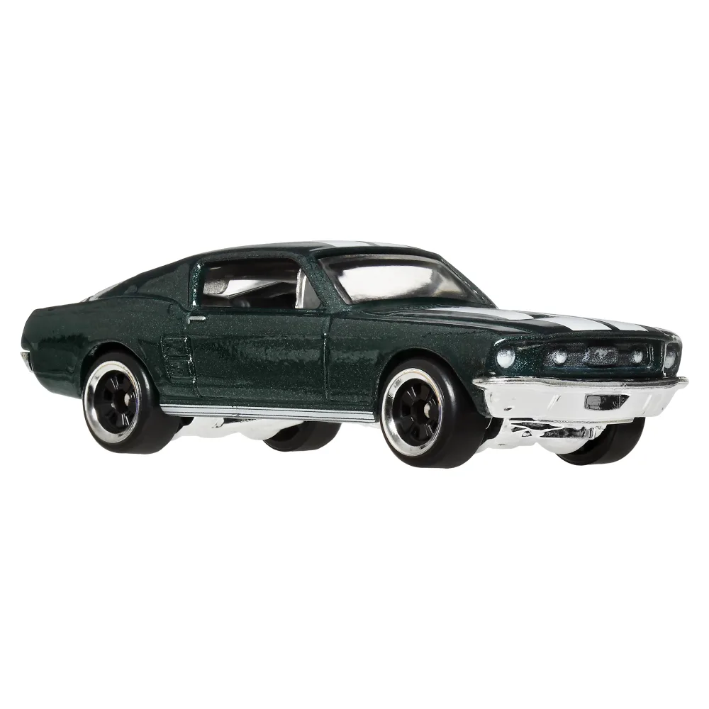 1967 Custom Mustang — JNK49 — Metalflake Dark Green — imagem 5