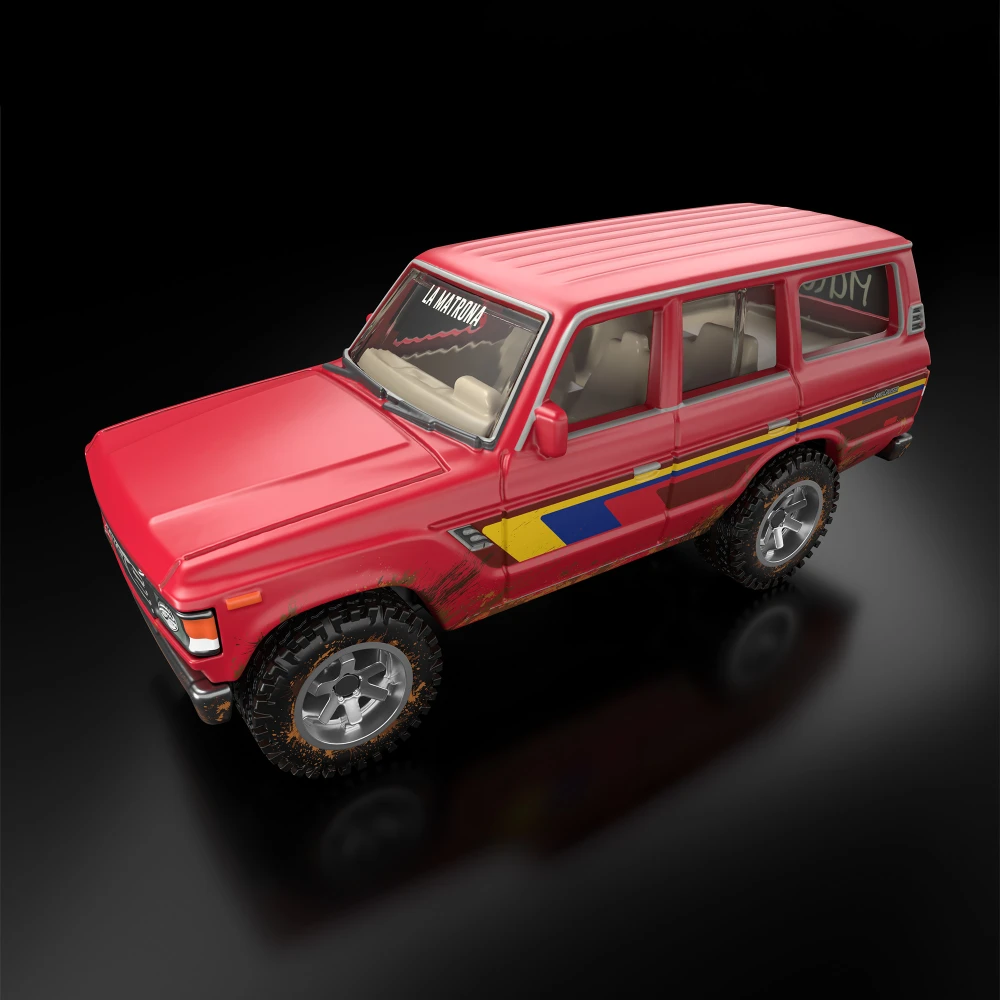 Maluma x Toyota Land Cruiser FJ60 — JWK47 — Red