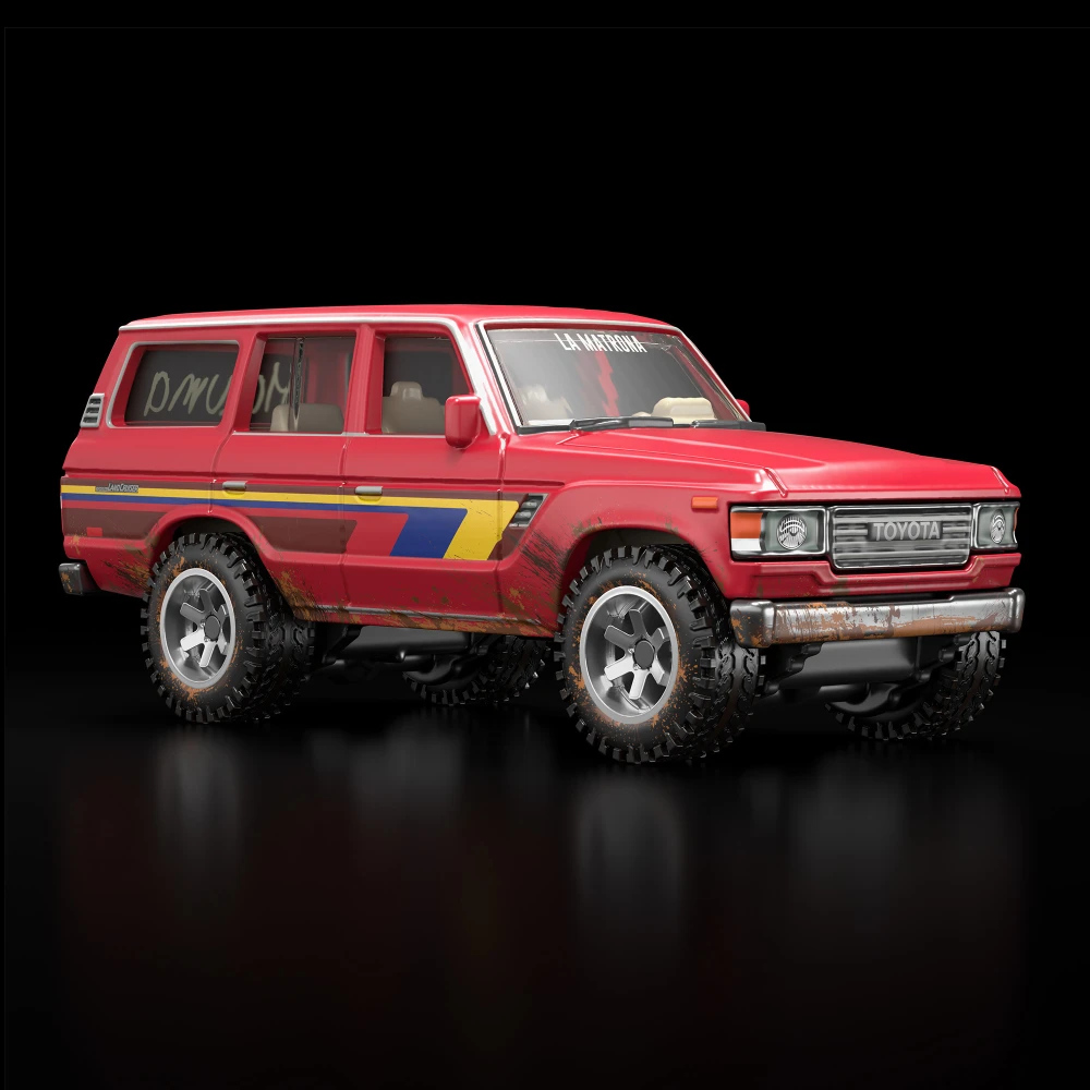 Maluma x Toyota Land Cruiser FJ60 — JWK47 — Red — imagem 3