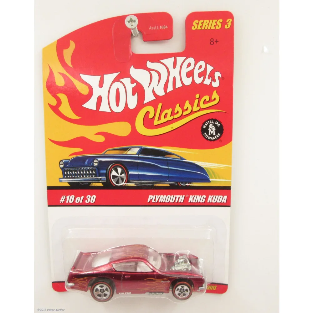 Plymouth King Kuda — L0738 — Spectraflame Red — imagem 2