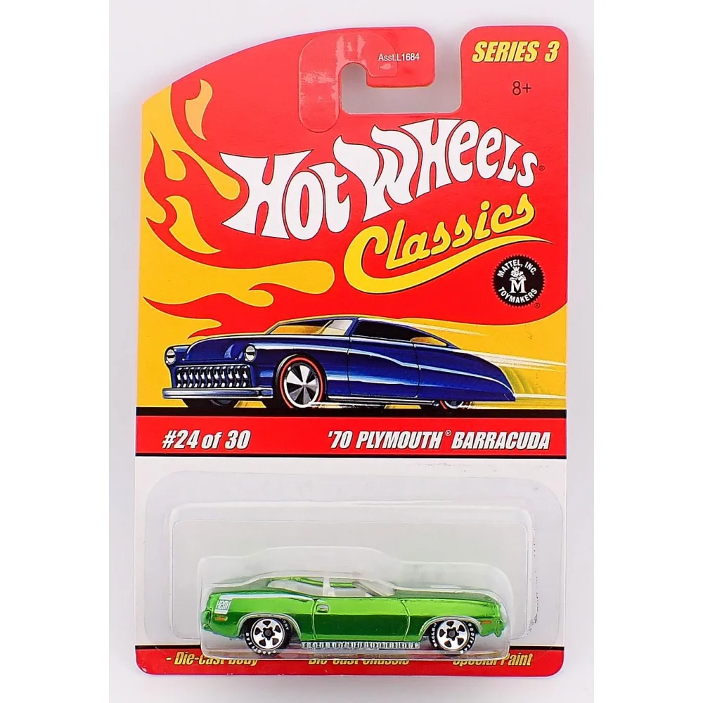'70 Plymouth Barracuda — L0752 — Spectraflame Green