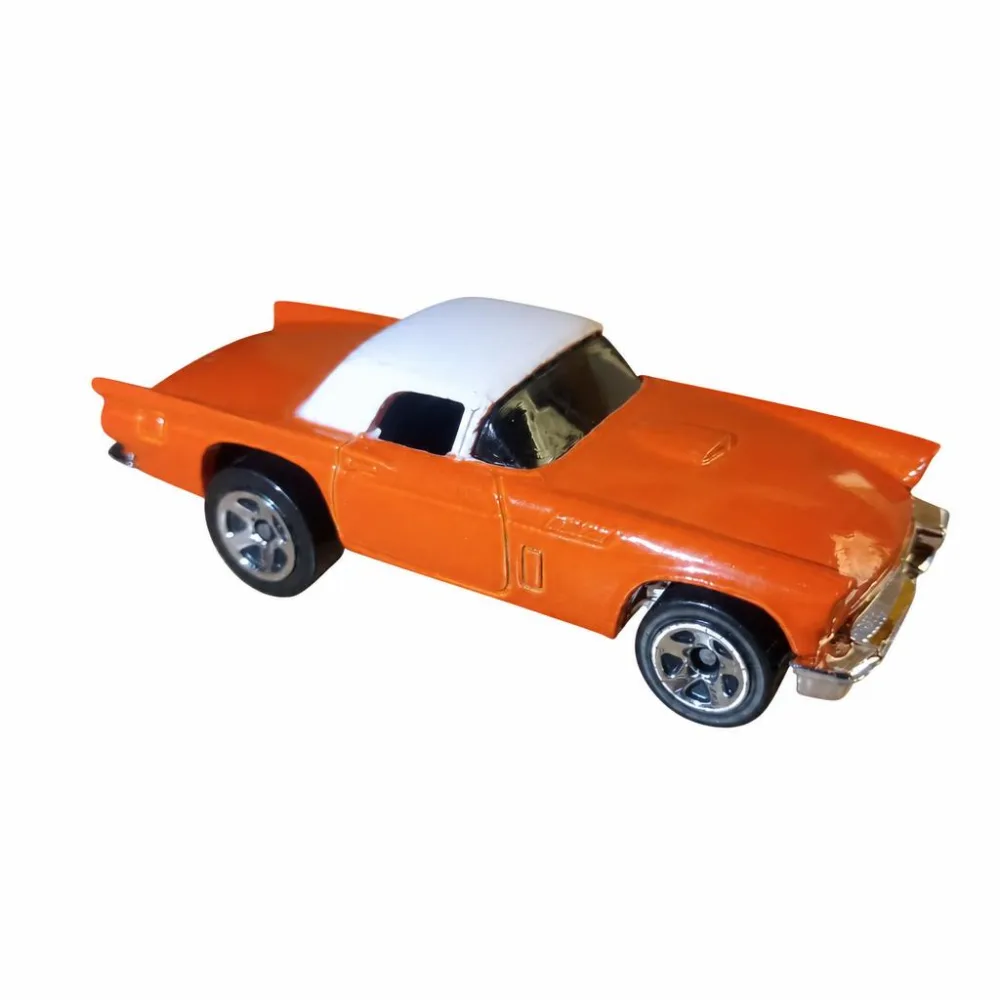 '57 T-Bird — M6964 — Orange with White roof