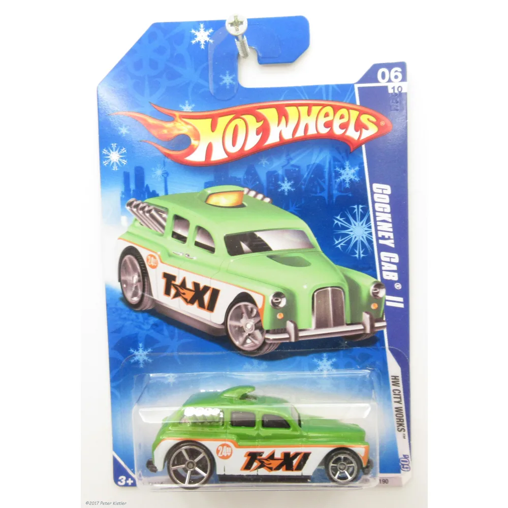 Cockney Cab II — P2432 — Green & White — imagem 2