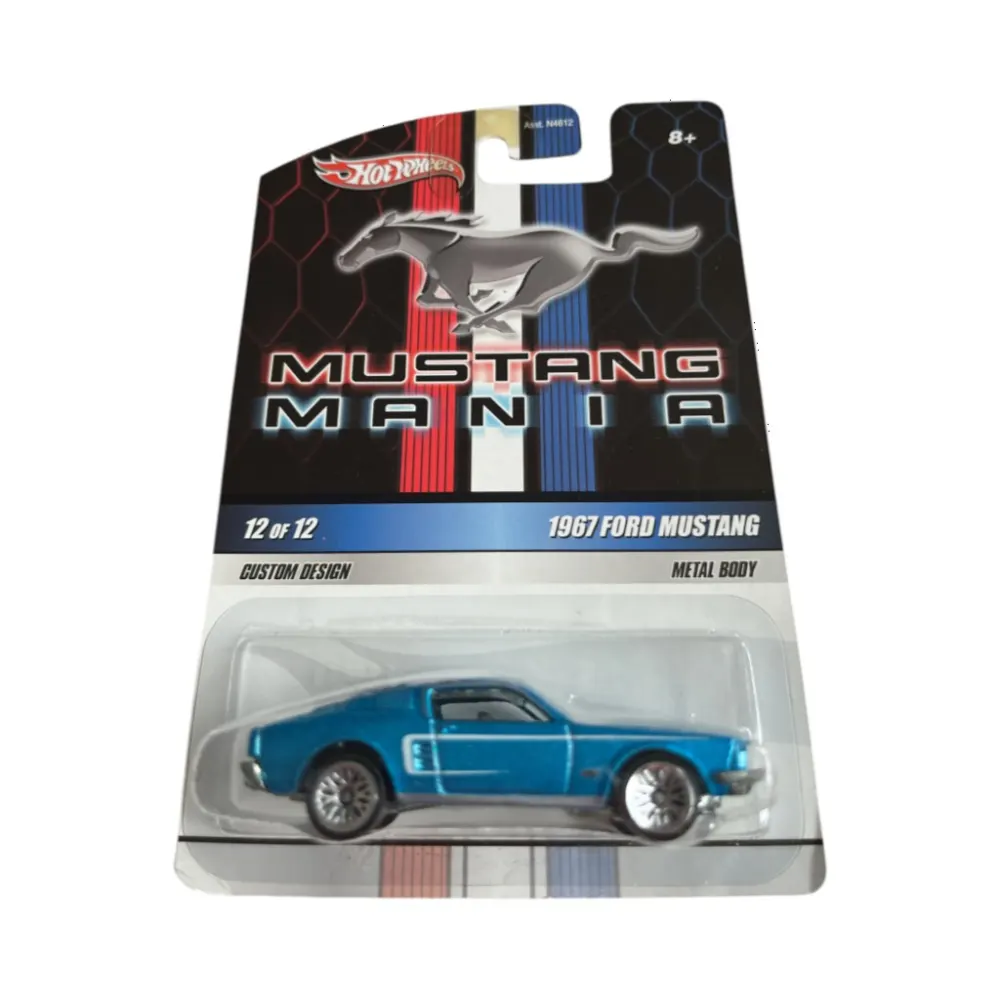 1967 FORD MUSTANG — P5672 — Metalflake Blue