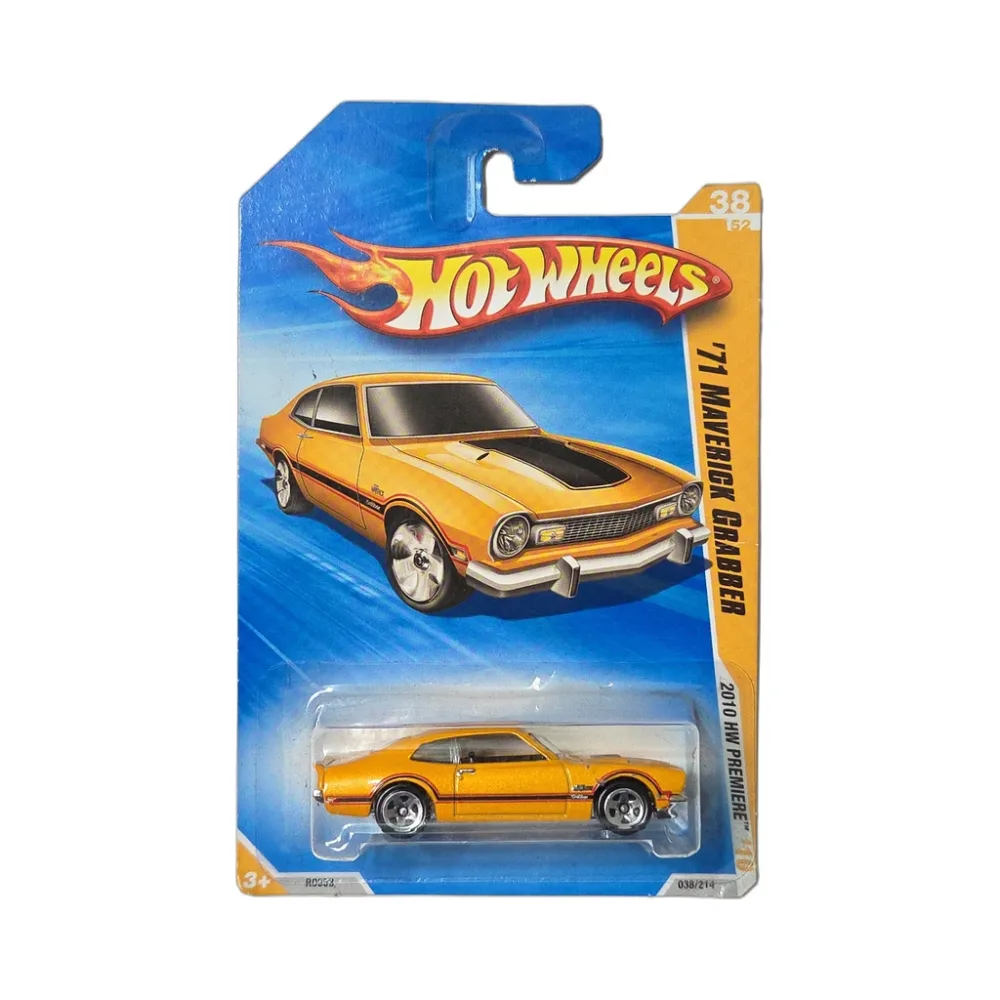 '71 Maverick Grabber — R0953 — Metalflake Yellow