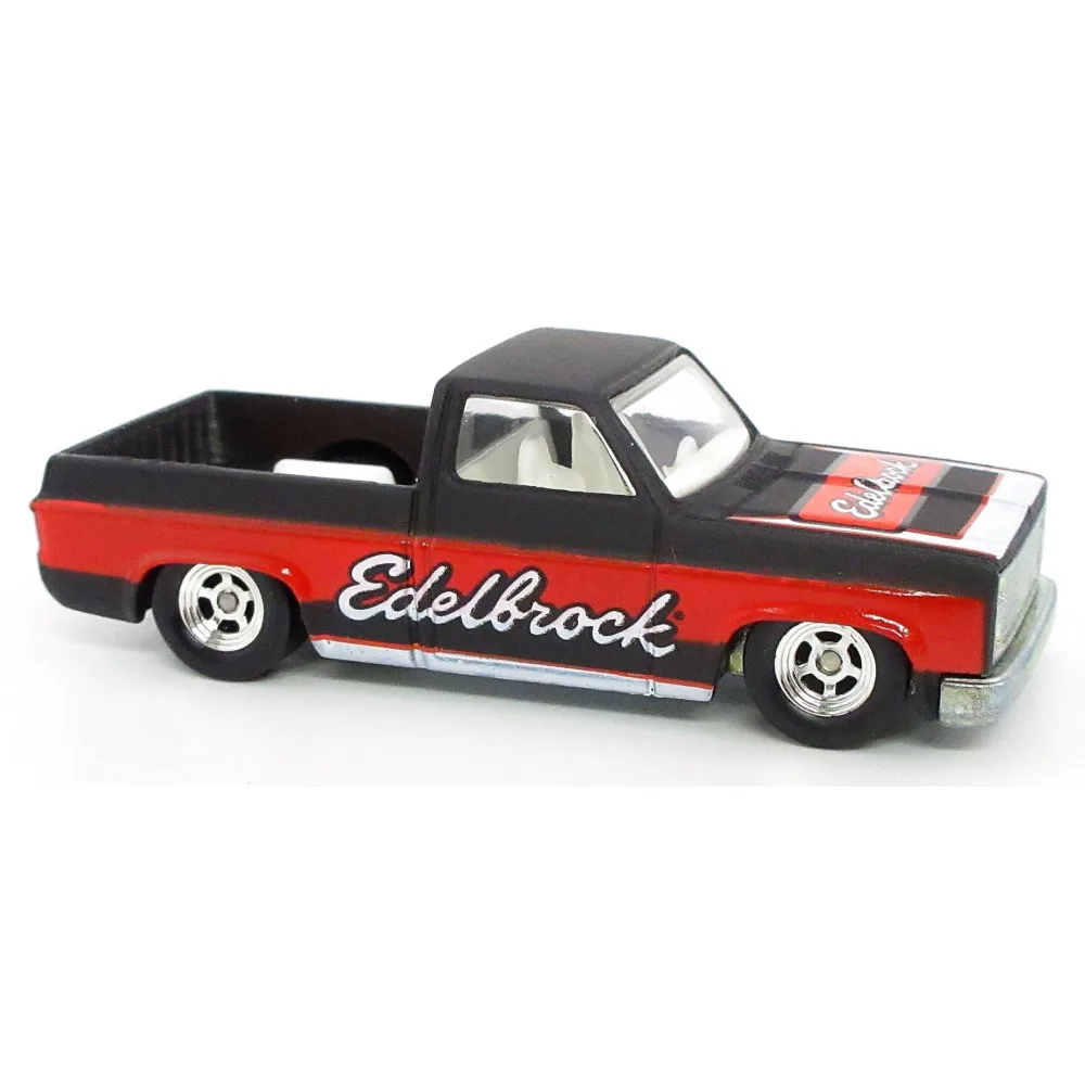 '83 Chevy Silverado — R3734 — Flat Black & Red