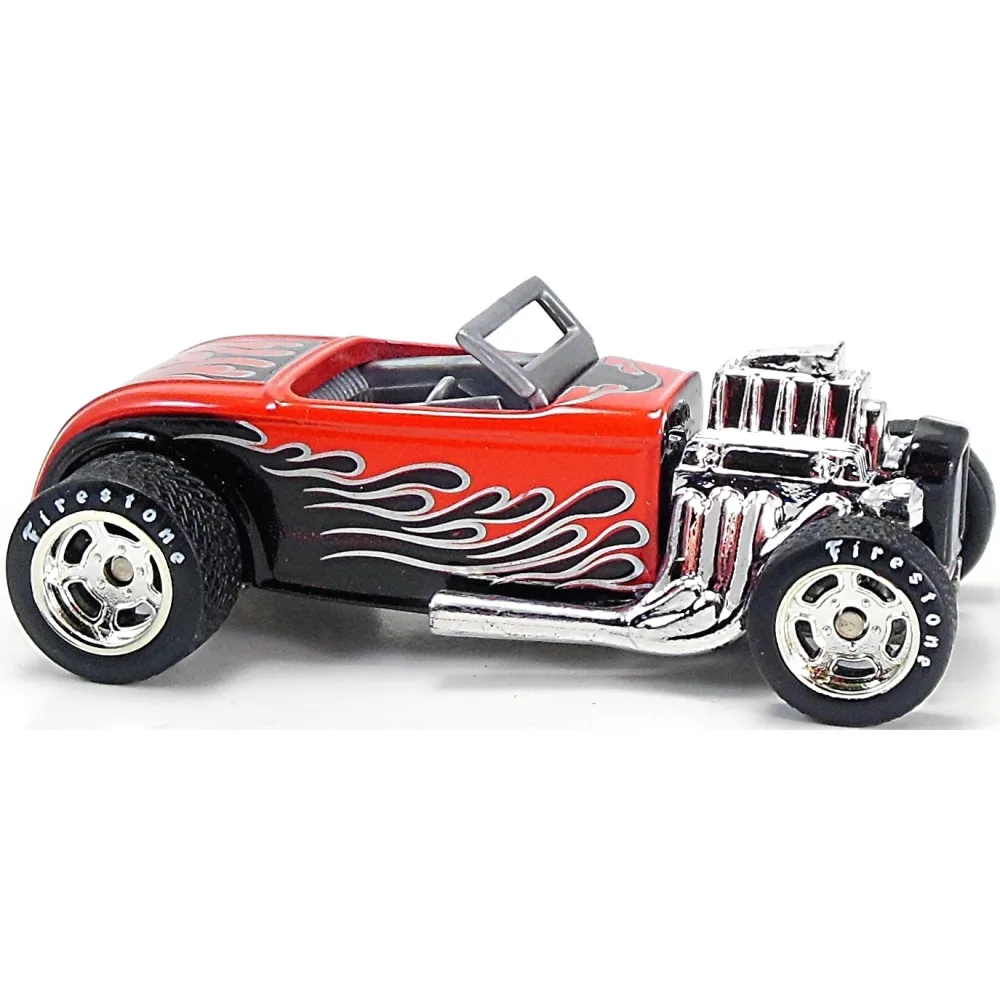 Street Rodder — R3779 — Red & Black