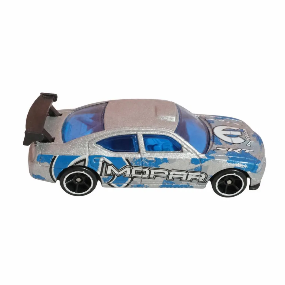 Dodge Charger Drift Car — R6457 — Metalflake Silver — imagem 2