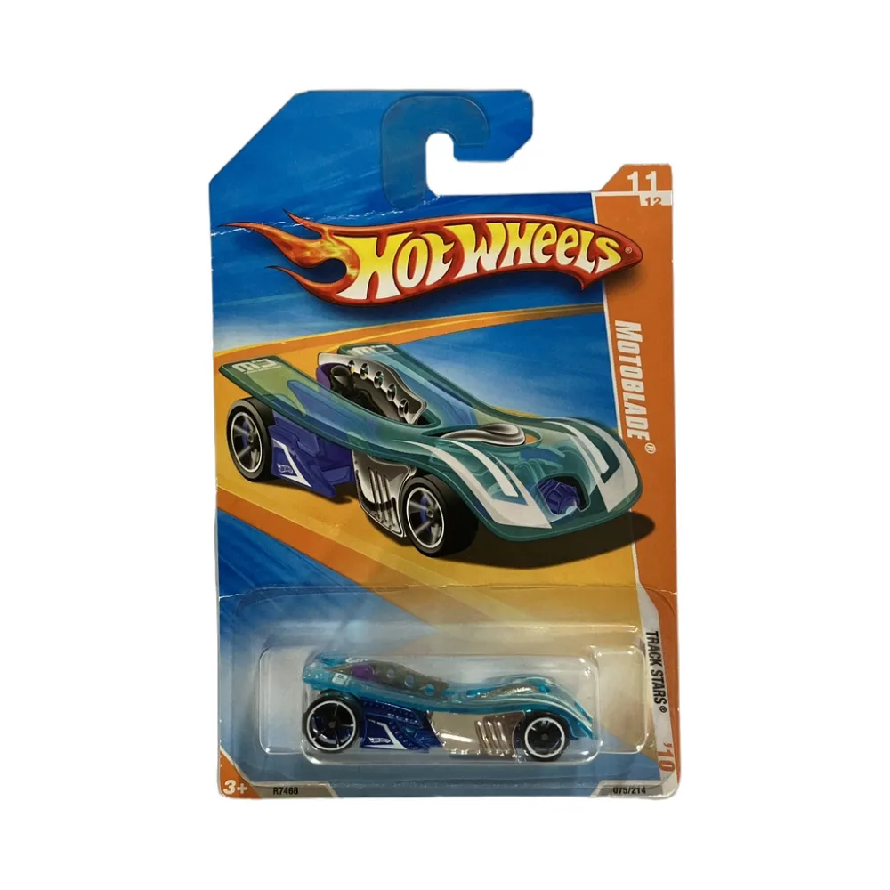 Motoblade — R7468 — Clear Blue / Metalflake Blue