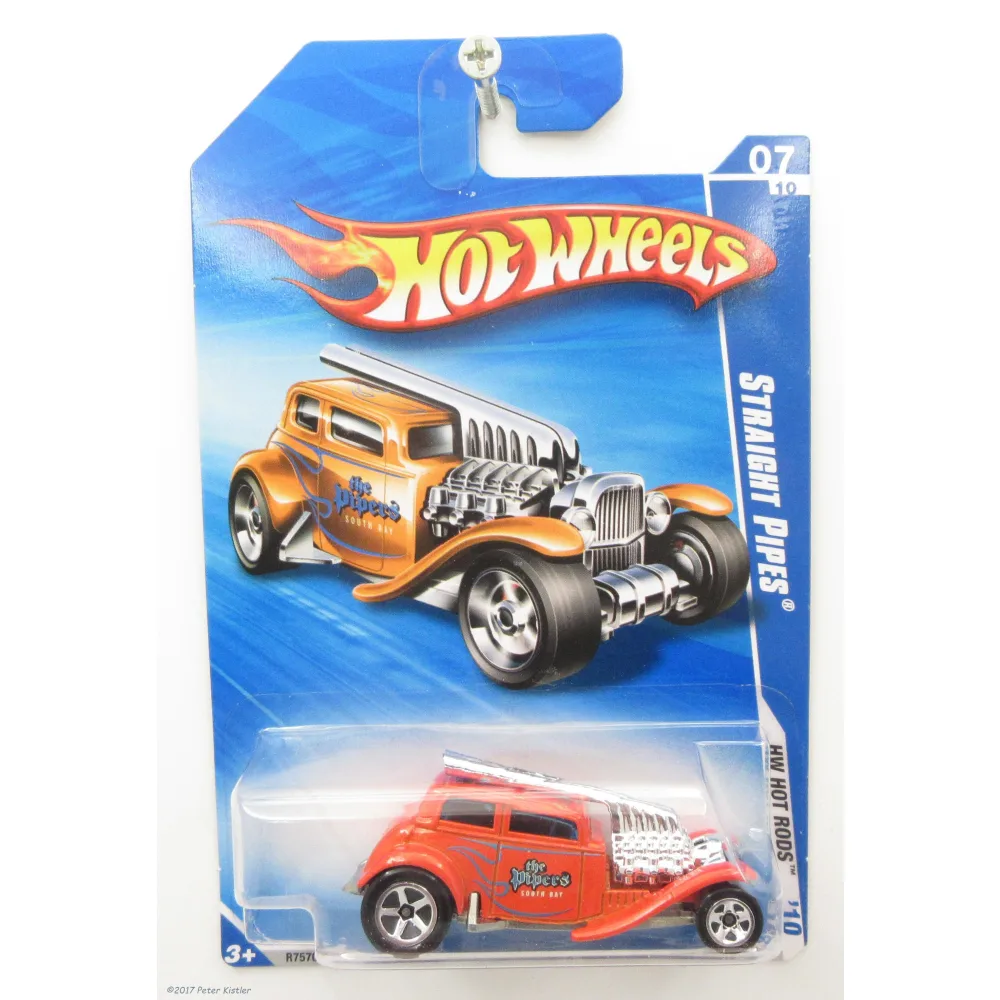 Straight Pipes — R7570 — Orange