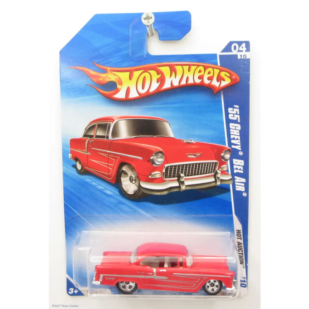 '55 Chevy Bel Air — R7587 — Red