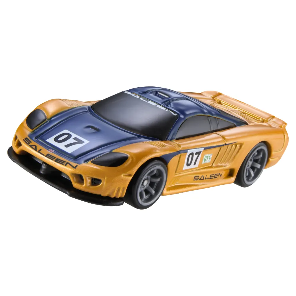 Saleen S7 — R8503 — Metalflake Light Orange & Blue