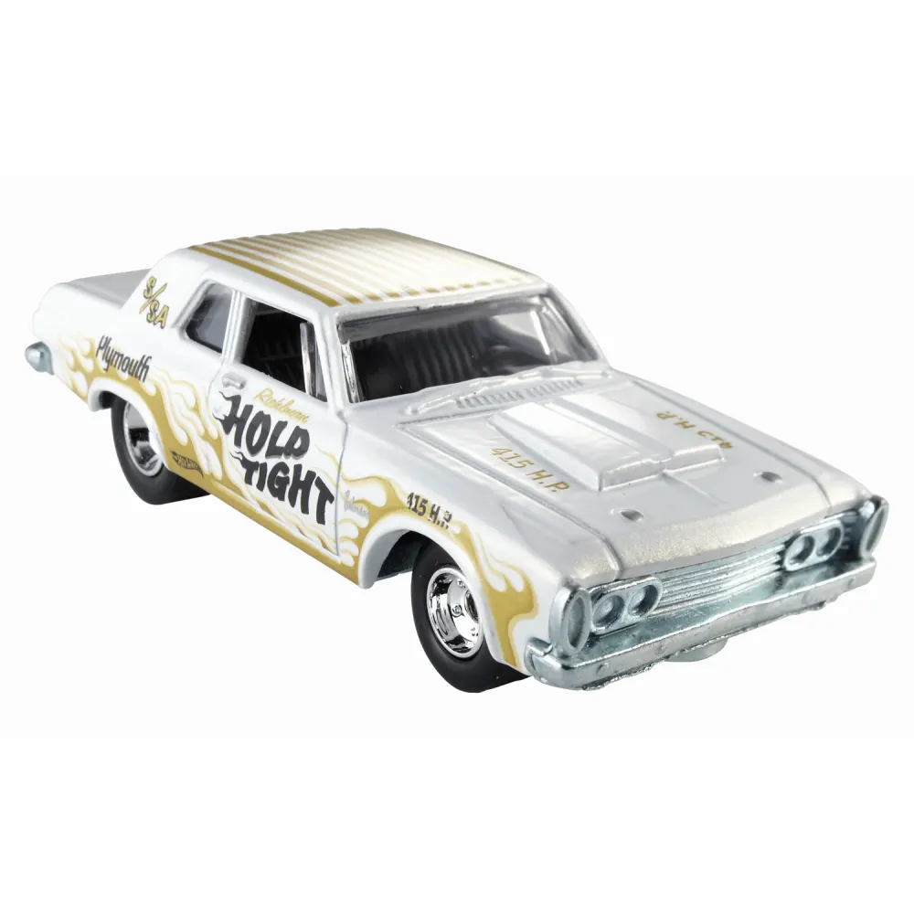'63 PLYMOUTH BELVEDERE 426 STREET WEDGE — T8342 — White — imagem 4