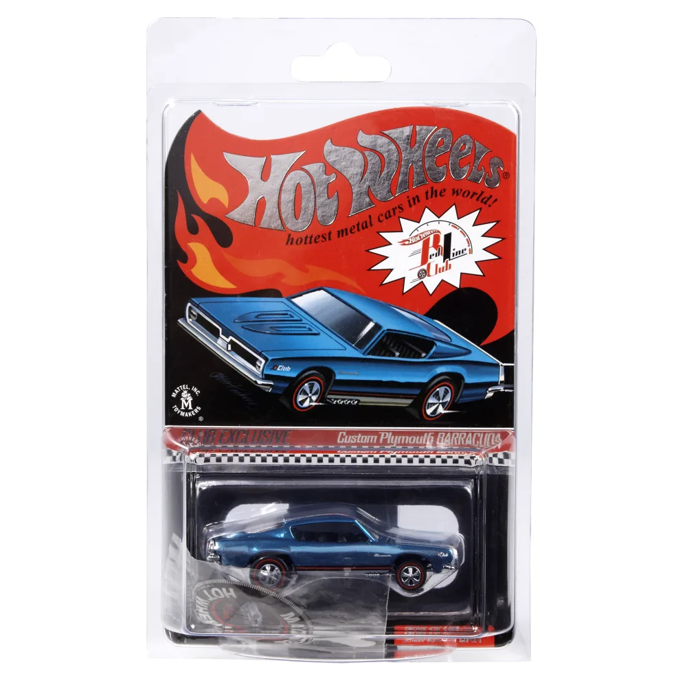 Custom Barracuda — V0474 — Spectraflame blue