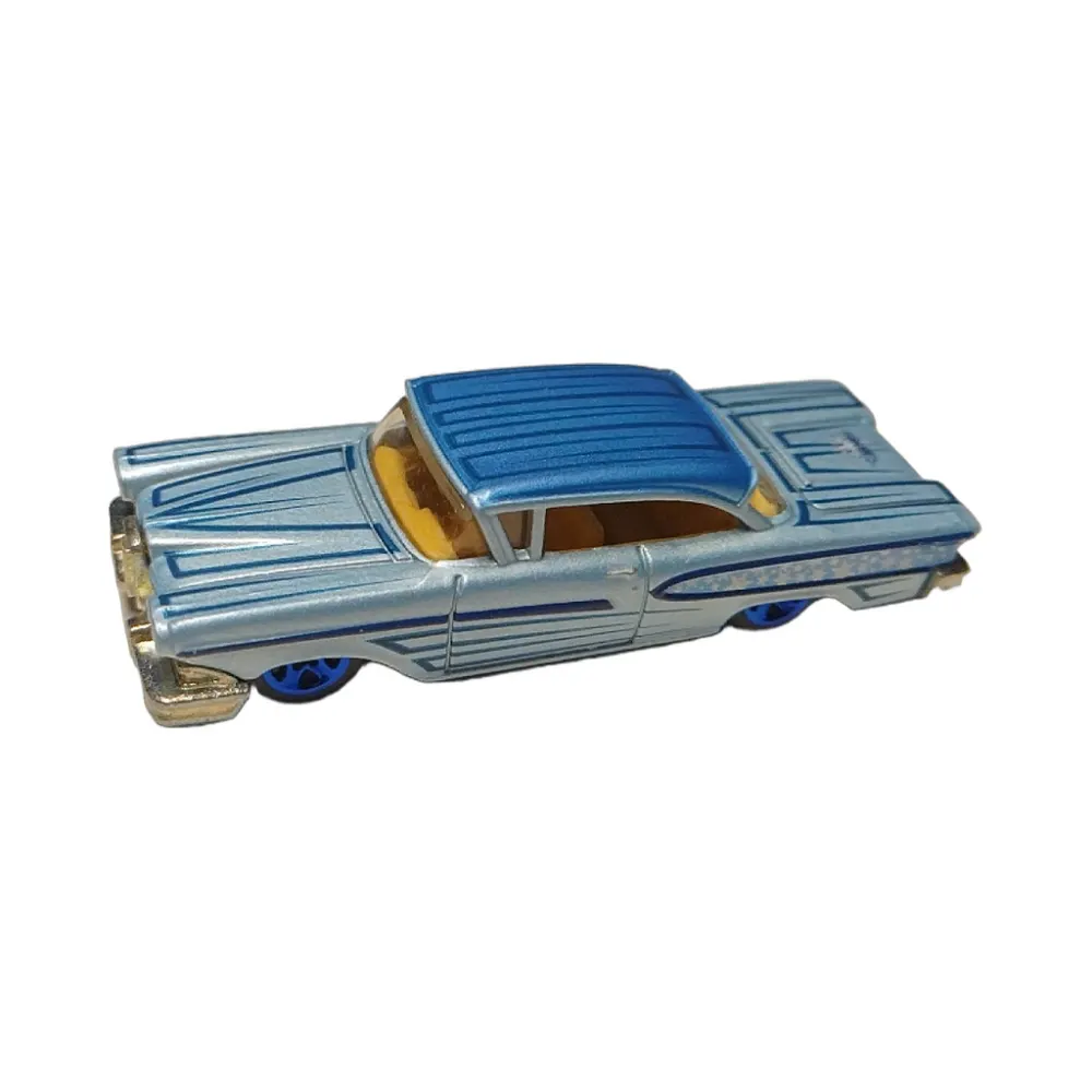 '58 Edsel — V1438 — Metalflake Light and Dark Blue