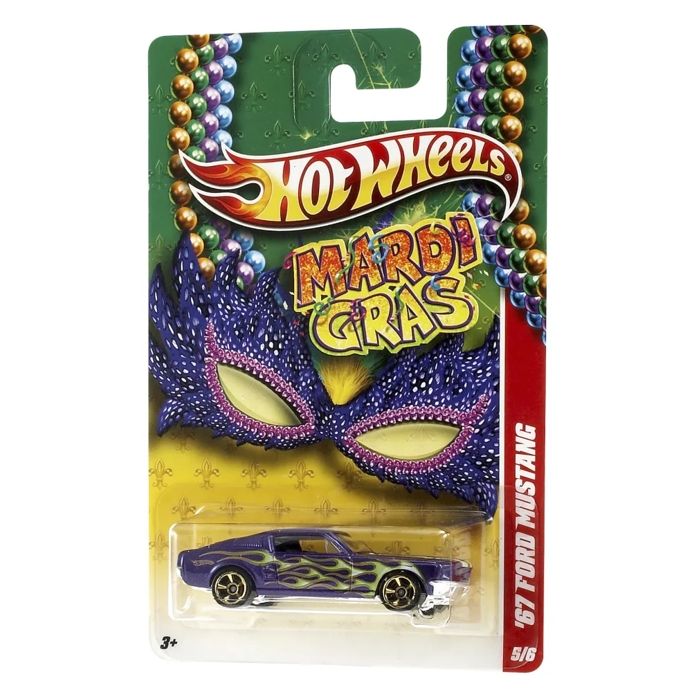 '67 FORD MUSTANG — V3086 — Purple