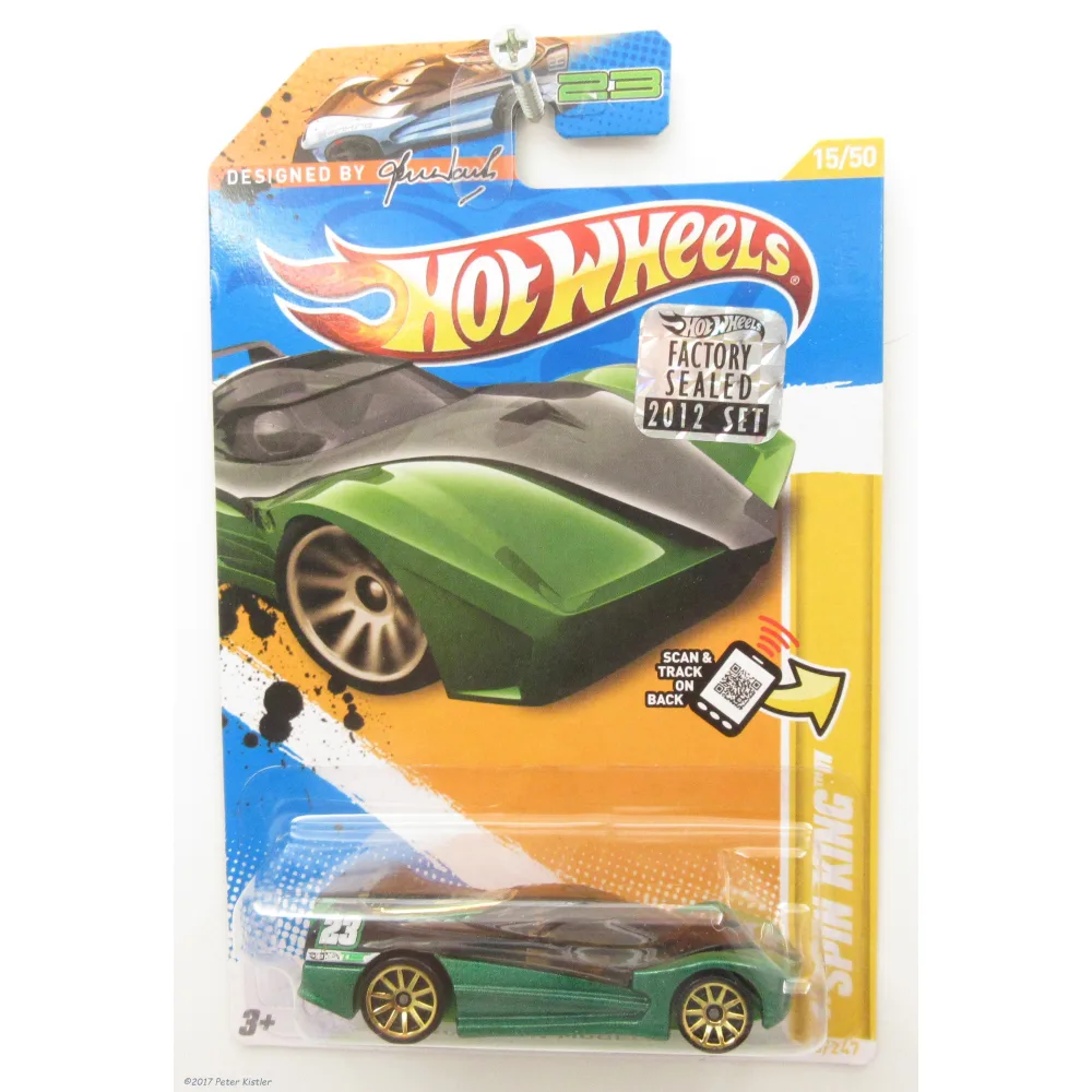 Spin King — V5656 — Metalflake Dark Green