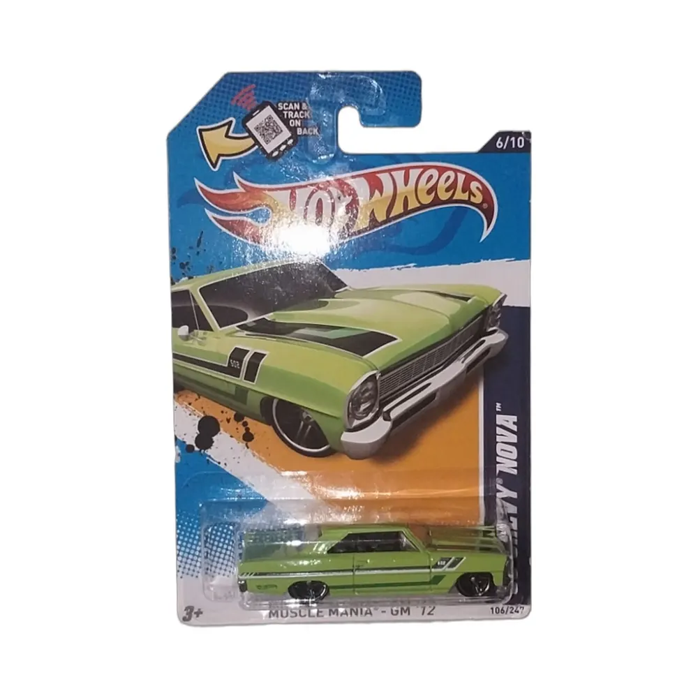'66 Chevy Nova — V5706 — Lime Green