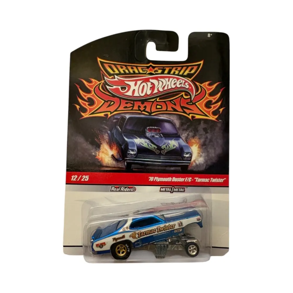 '70 PLYMOUTH DUSTER F/C - "TARMAC TWISTER" — V7177 — Light Blue