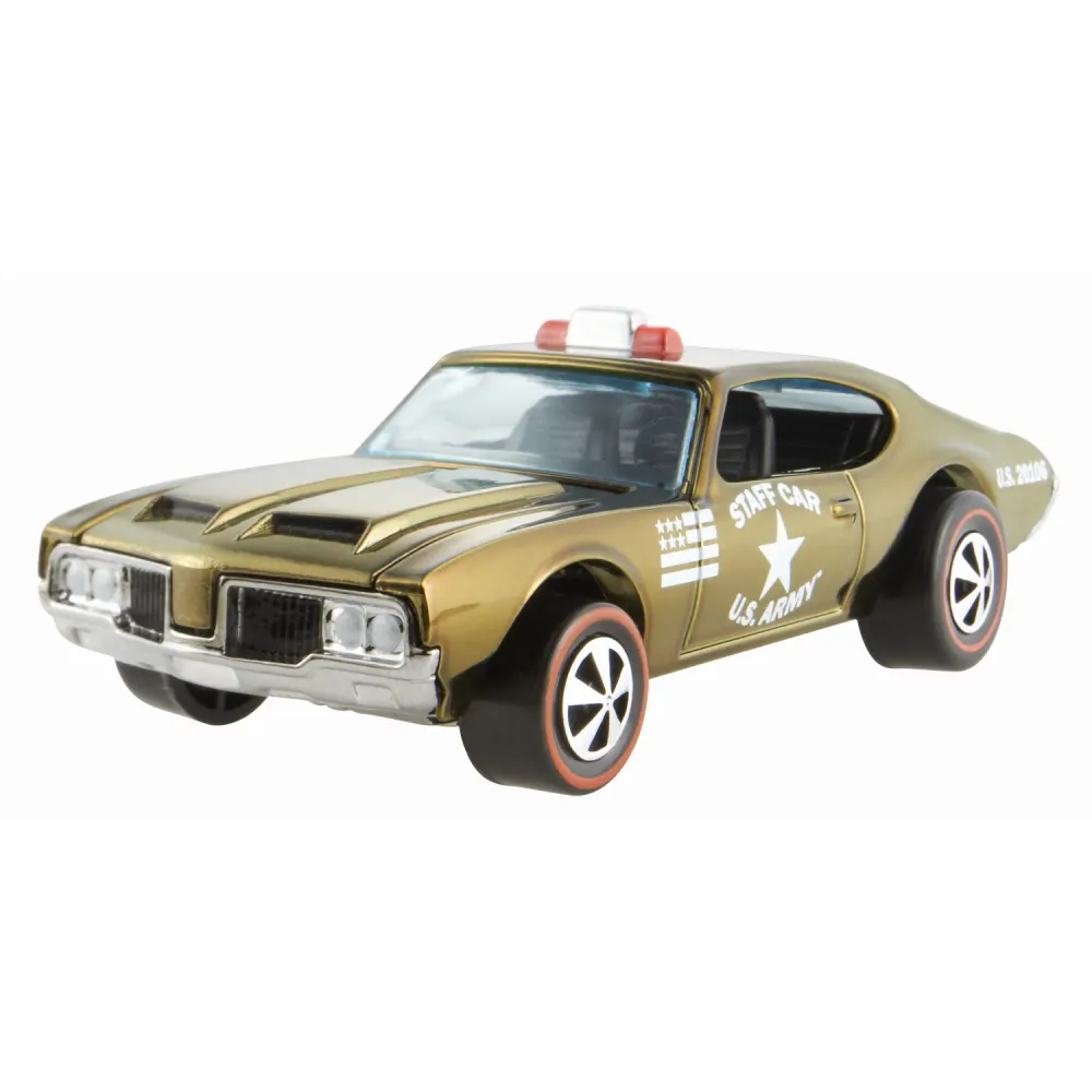 OLDS 442 STAFF CAR — W2639 — Spectraflame Olive