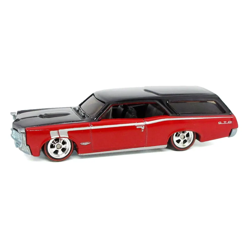 PONTIAC GTO WAGON — W4651 — Red & Black