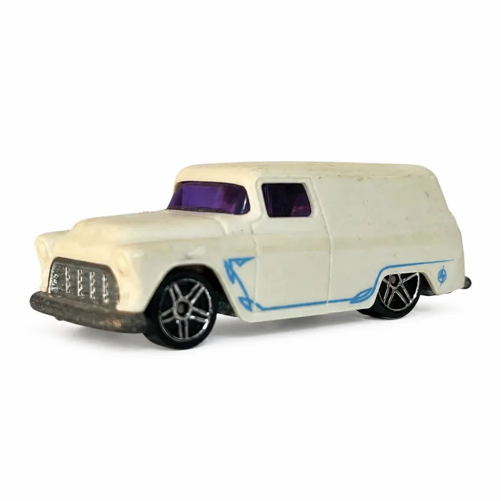 '55 Chevy Panel — W5925 — White