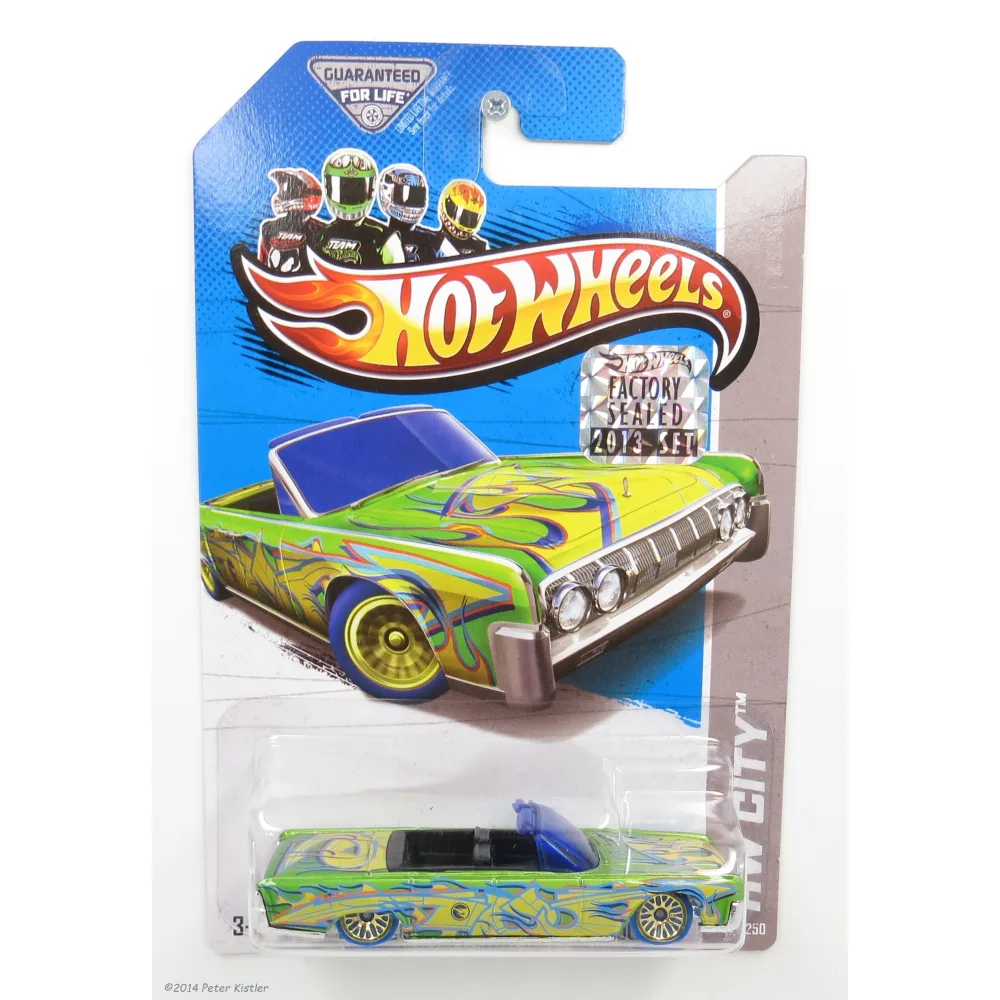 '64 LINCOLN CONTINENTAL CONVERTIBLE — X1688 — Metallic Green