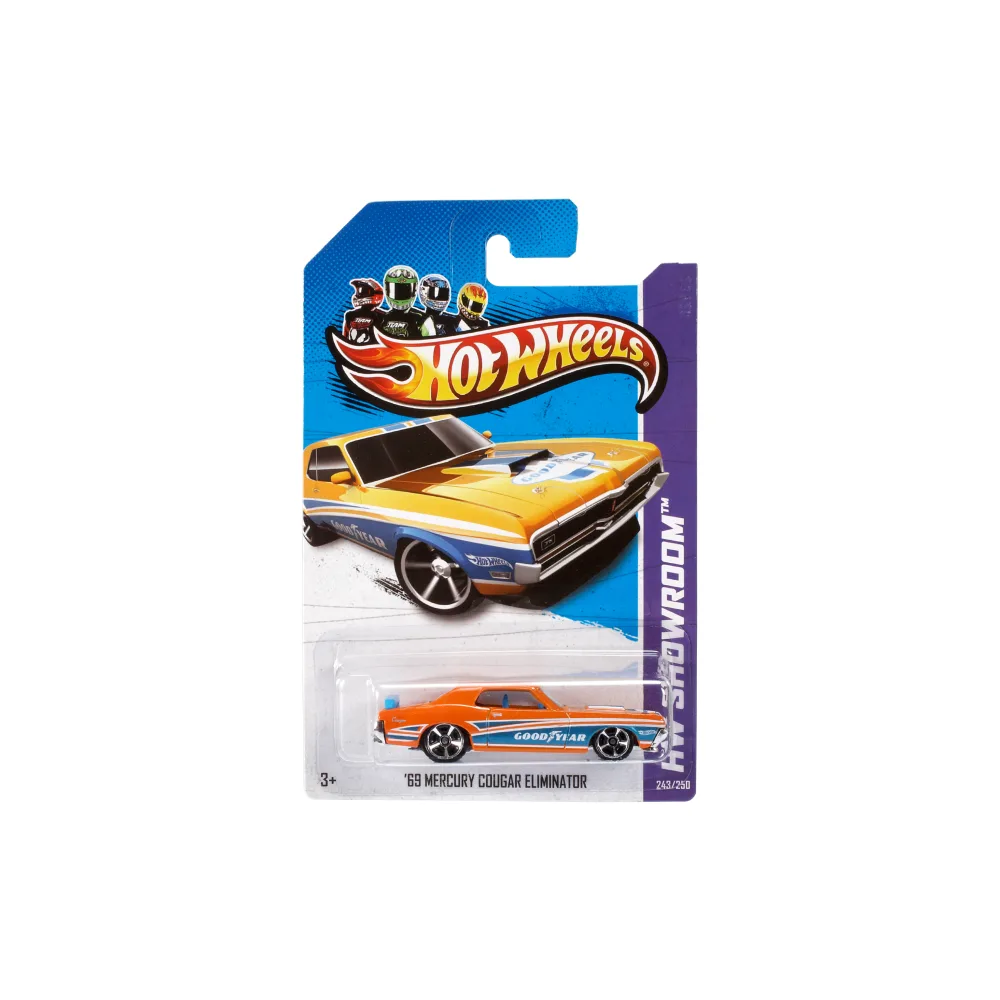 '69 Mercury Cougar Eliminator — X1810 — Metalflake Orange