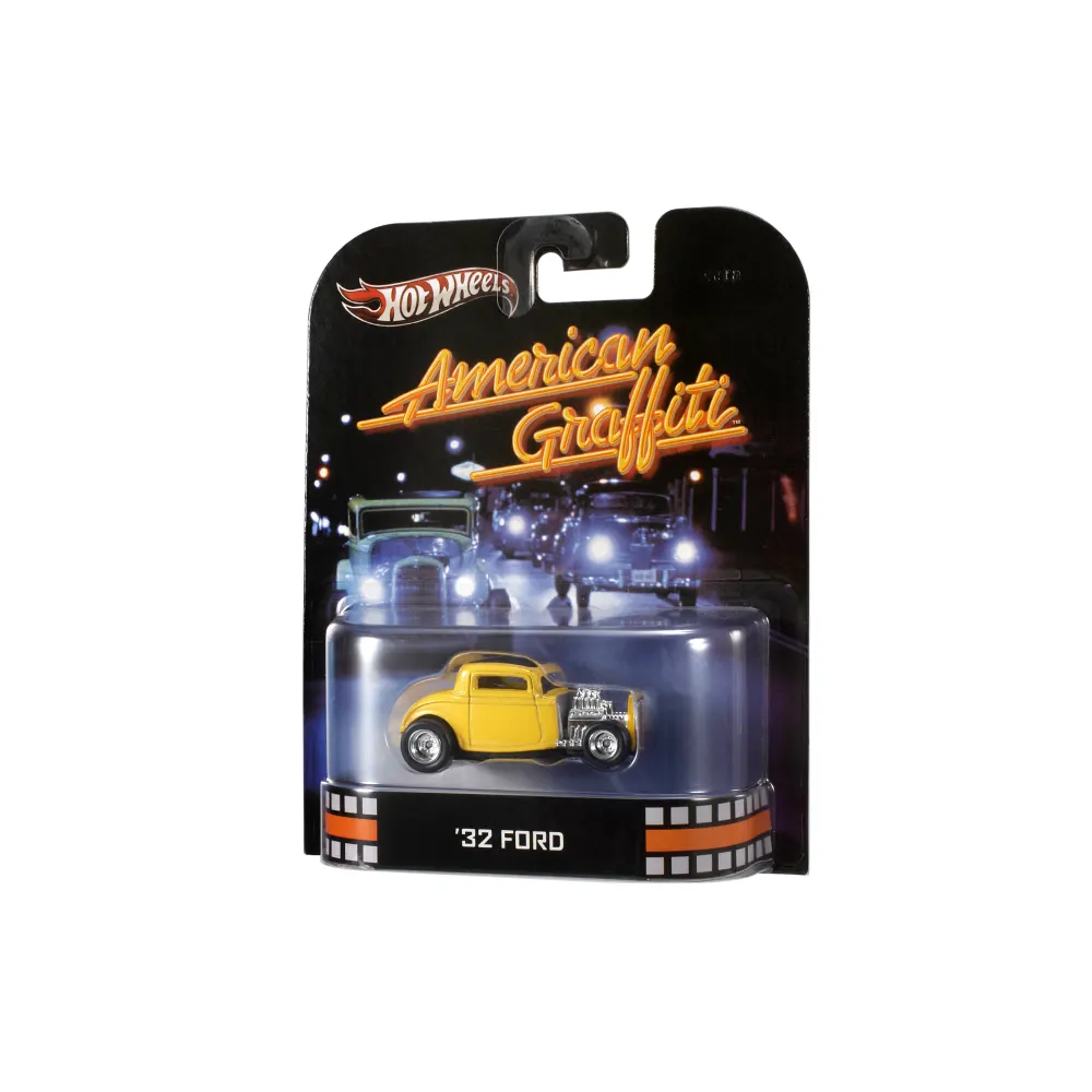 '32 Ford — X8907 — Yellow & Black roof