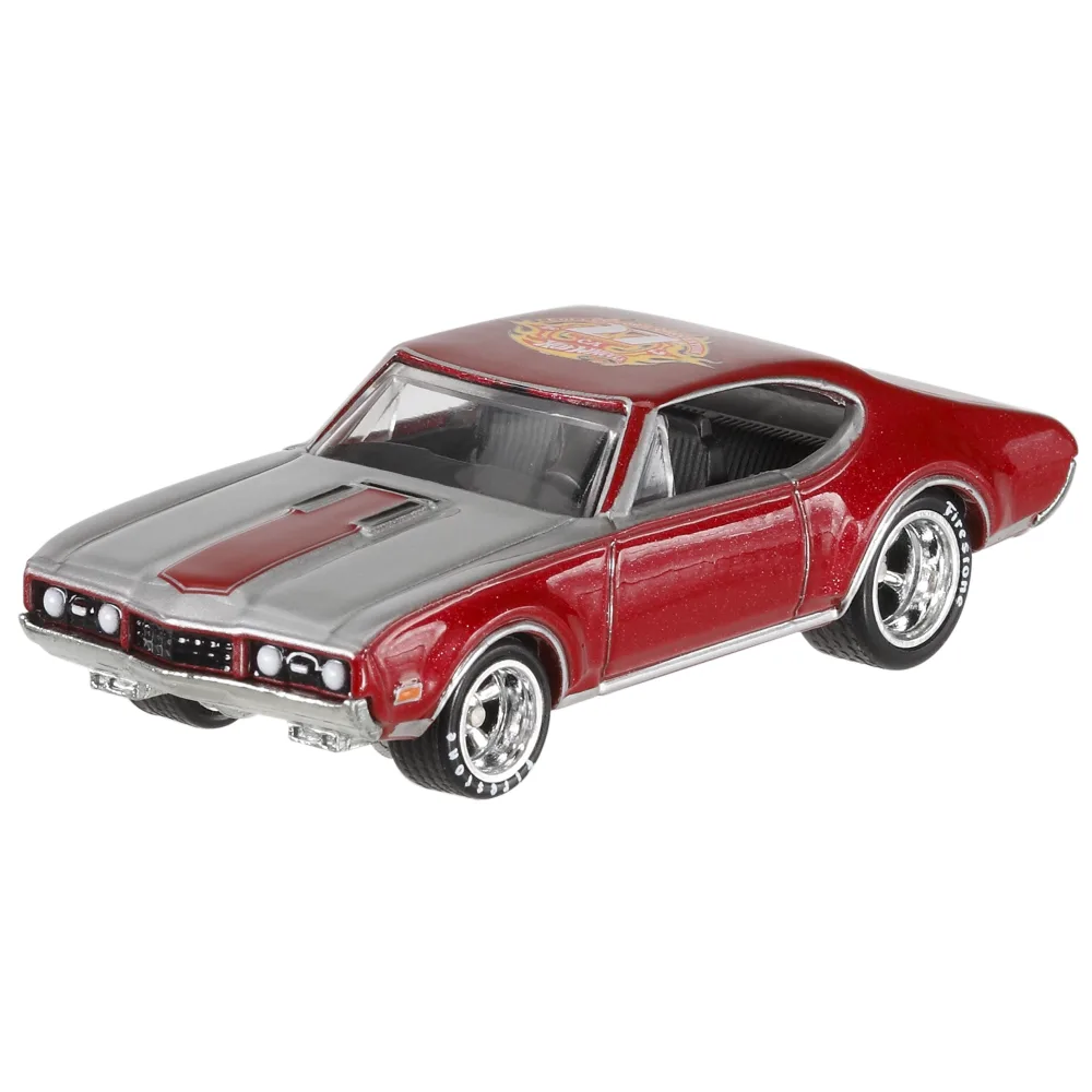 '68 Olds 442 — Y0597 — Metalflake Dark Red